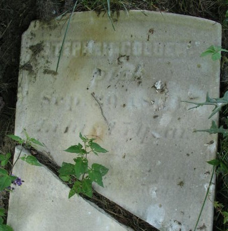 Stephen Golden tombstone